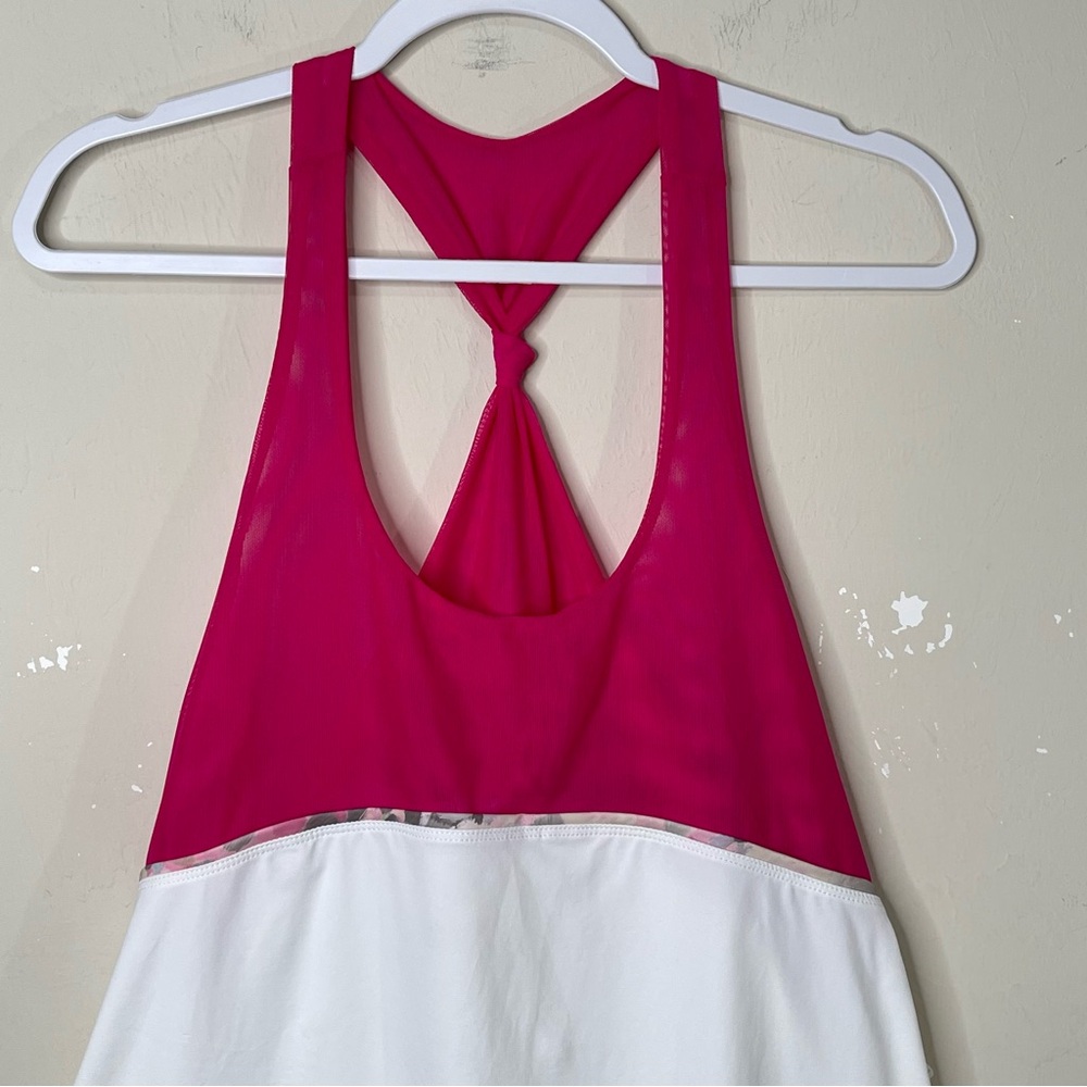 Denise Cronwall Activewear Wyn Layer Top Tennis Pickle Ball Athletic Fit Size L - Picture 7 of 12